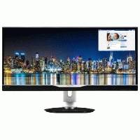 монитор Philips 298P4QJEB 00 Черно-Серебристый