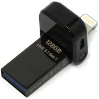 флешка A-Data 128GB AI920 Glossy Black