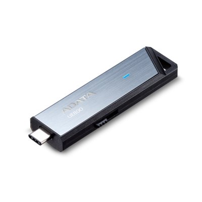 флешка A-Data 512GB Elite UE800 OTG Grey Серый