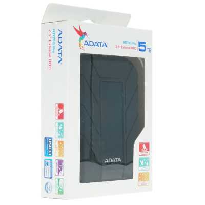 жесткий диск A-Data HD710 Pro 5Tb AHD710P-5TU31-CBK Черный
