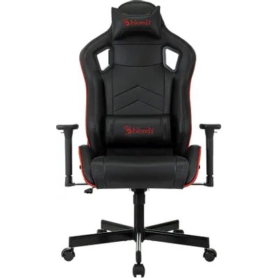 игровое кресло A4Tech Bloody GC-840 черный-красный