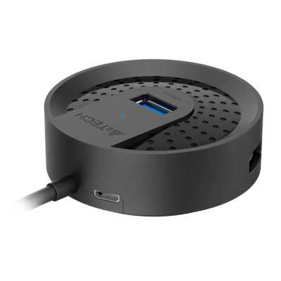 разветвитель USB A4Tech HUB-30 Black