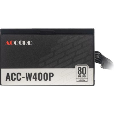 блок питания Accord 400W ACC-W400P Черный