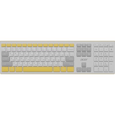 клавиатура Acer OCC200 ZL.ACCEE.002 Белый-желтый