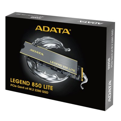 SSD диск ADATA Legend 850 Lite 1Tb ALEG-850L-1000GCS Черный