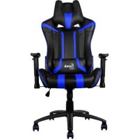 игровое кресло AeroCool AC120-BB черно-синий