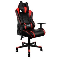 игровое кресло AeroCool AC220-BR черно-красный