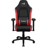 игровое кресло AeroCool Crown Leatherette Black/Red