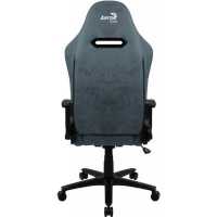 игровое кресло AeroCool Duke Steel Blue серый-синий