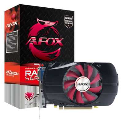 видеокарта Afox AMD Radeon R7 350 2Gb AFR7350-2048D5H4-V5 Черный