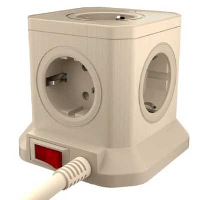 сетевой фильтр AGNI TP-VE4U5E-2m-ivory слоновая кость
