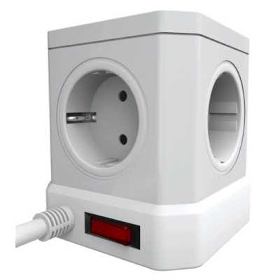 сетевой фильтр AGNI TP-VE4U5E-C-2m-white белый