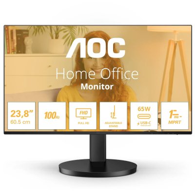 монитор AOC 24B3CF2 Черный