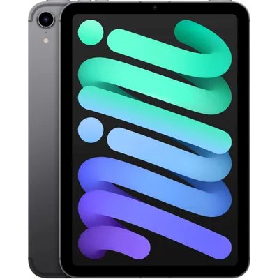планшет Apple iPad mini 2021 256Gb Wi-Fi+Cellular Space Gray MK8F3RK/A Серый космос