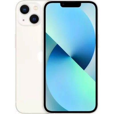 смартфон Apple iPhone 13 256GB Starlight MLE13CH/A белый