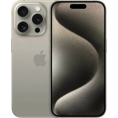 смартфон Apple iPhone 15 Pro 256GB Natural Titanium MTV53ZD/A бежевый