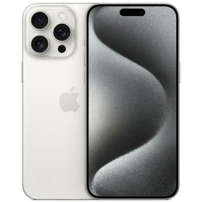 смартфон Apple iPhone 15 Pro Max 256GB White MV123CH/A белый титан