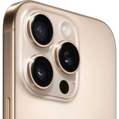 смартфон Apple iPhone 16 Pro 128GB Desert Titanium MYQC3CH/A бежевый