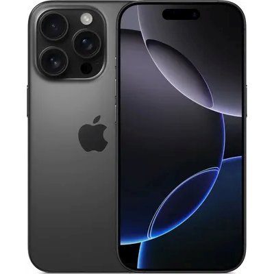 смартфон Apple iPhone 16 Pro 1TB Black Titanium MYM53ZA/A черный