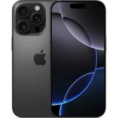 смартфон Apple iPhone 16 Pro 1TB Black Titanium MYN83J/A черный