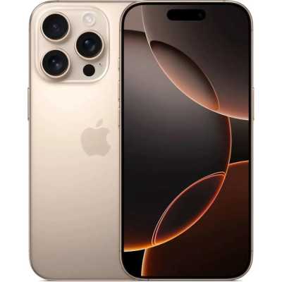 смартфон Apple iPhone 16 Pro 256GB Desert Titanium MYN23AH/A бежевый