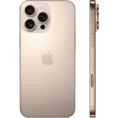 смартфон Apple iPhone 16 Pro Max 256GB Desert Titanium MYWX3HX/A бежевый