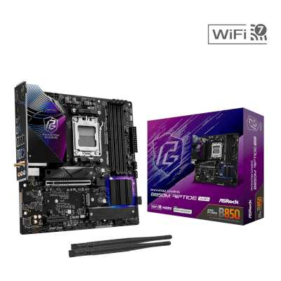 материнская плата ASRock B850M Riptide WiFi Черный