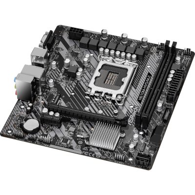 материнская плата ASRock H610M-HVS/M.2 R2.0 Черный