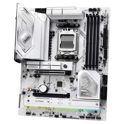 материнская плата ASRock X870 Steel Legend WiFi Белый