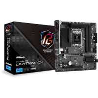 материнская плата ASRock Z790M PG Lightning/D4 Черный