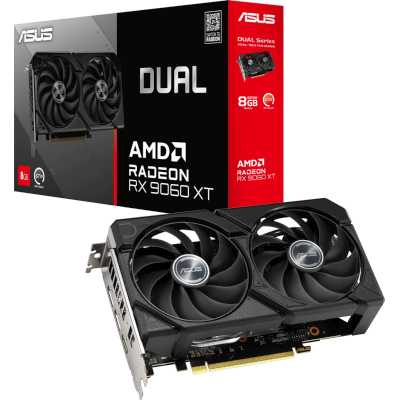 видеокарта ASUS AMD Radeon RX 9060 XT 8Gb DUAL-RX9060XT-8G