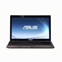 ноутбук ASUS K53BR E450/2/320/HD7470M/DOS/Brown Черный