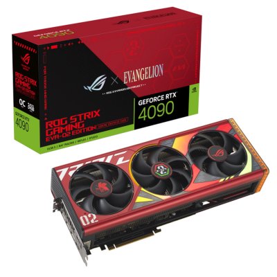 видеокарта ASUS nVidia GeForce RTX 4090 24Gb ROG-STRIX-RTX4090-O24G-EVA-02-EDITION