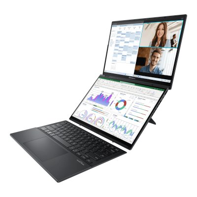 ноутбук ASUS ZenBook Duo UX8406MA-QL344X 90NB12U1-M00JE0 Серый