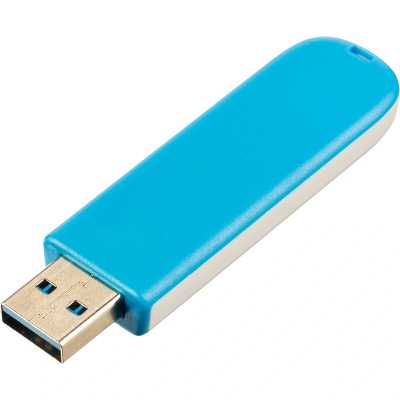 флешка BigTech 16GB UFD027 Белый, синий