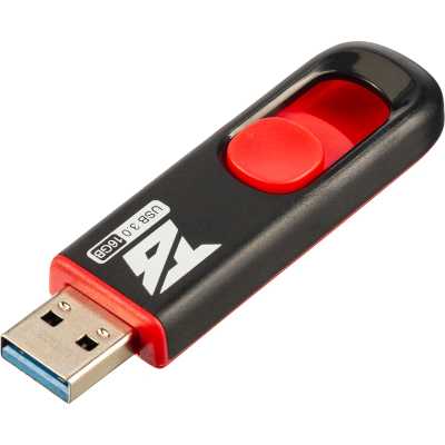 флешка BigTech 16GB UFD028 Черный, красный
