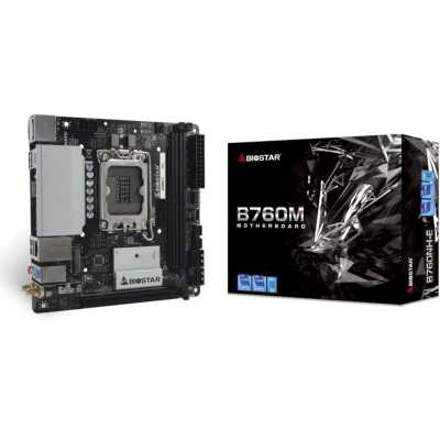 материнская плата Biostar B760NH-E Черный