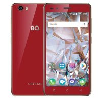 смартфон BQ 5054 Crystal Red красный