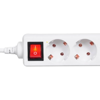 сетевой фильтр Buro 500ZP-3 белый