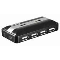 разветвитель USB Buro BU-HUB7-U2.0 черный