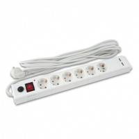 сетевой фильтр Buro BU-SP3_USB/W белый