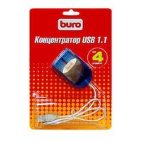 разветвитель USB Buro ST1015 синий