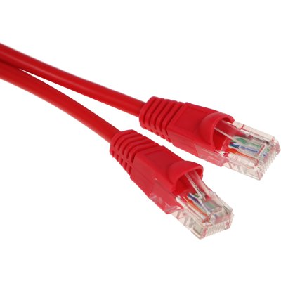 патч-корд Buro UTP-5E-1M-R Красный