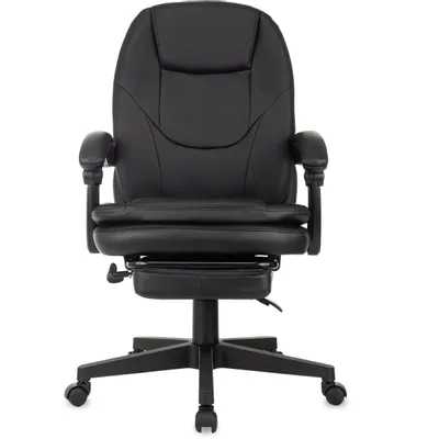 офисное кресло Бюрократ CH-868N-BF/BLACK-PU черный