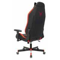 игровое кресло Бюрократ KNIGHT NEON RED черно-красный