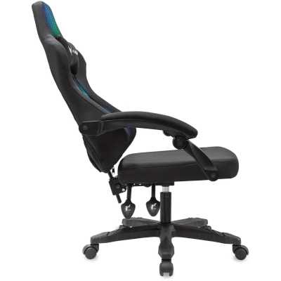 игровое кресло Бюрократ KNIGHT WOLF RGB B черный