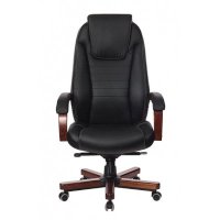 офисное кресло Бюрократ T-9923WALNUT-Black черный