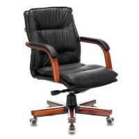 офисное кресло Бюрократ T-9927WALNUT-LOW-BL черный
