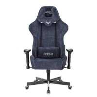 игровое кресло Бюрократ VIKING KNIGHT LT27 FABRIC черно-синий
