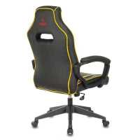 игровое кресло Бюрократ VIKING ZOMBIE A3 YEL черно-желтый